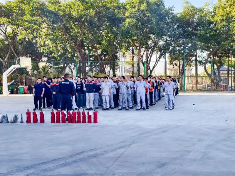 广东NG官网电气2025下半年消防演习圆满进行，合力筑牢安全&ldquo;防火墙&rdquo;！